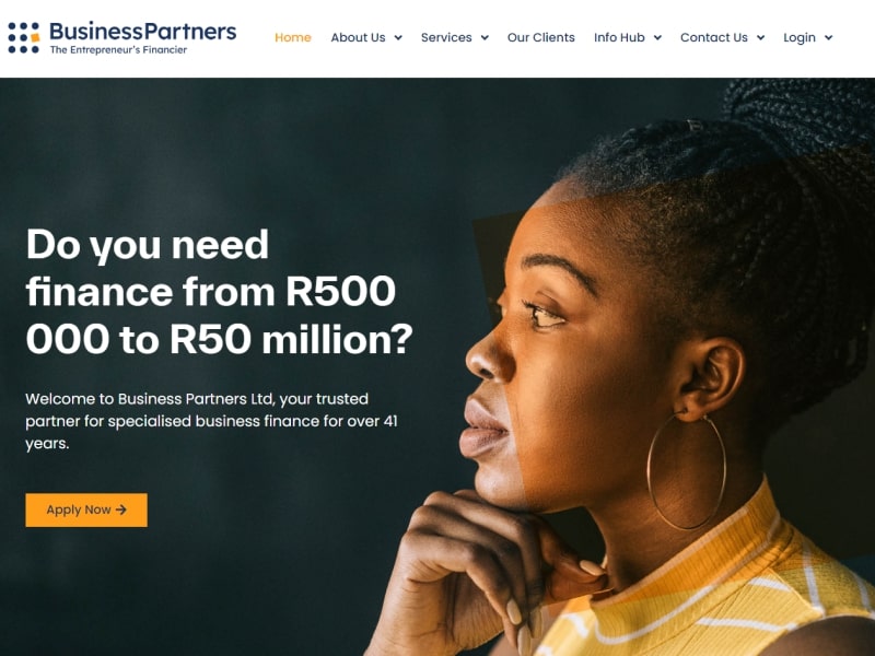 Business Partners homepage
