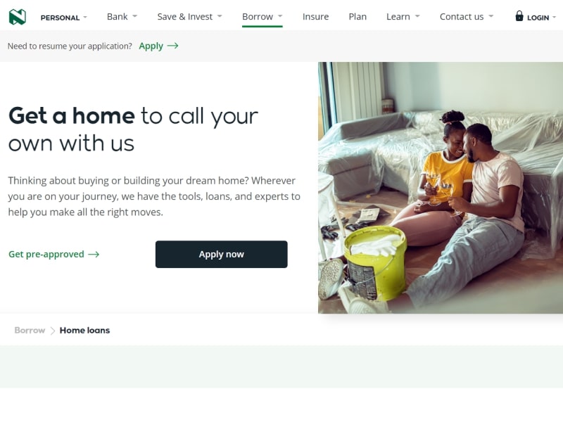 nedbank home loan calc