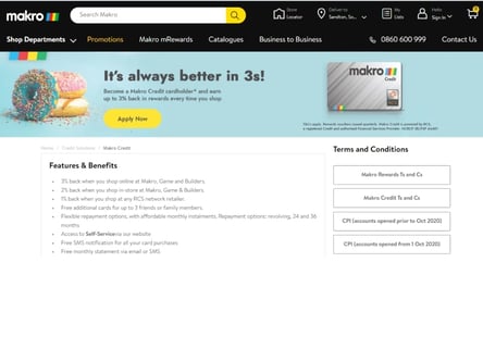Makro homepage