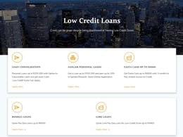Low Credit Loans Bad credit loan