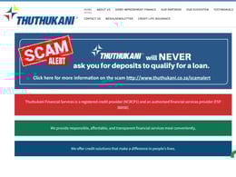 Thuthukani Financial Services Short-term loan