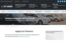 WP Motors Car finance
