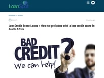 LoanSpot Bad credit loan