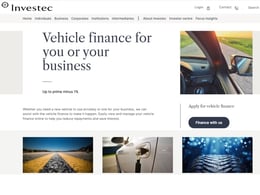 Investec Car finance