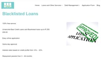 TA Consulting Bad credit loan