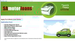 Motor Loans Car finance